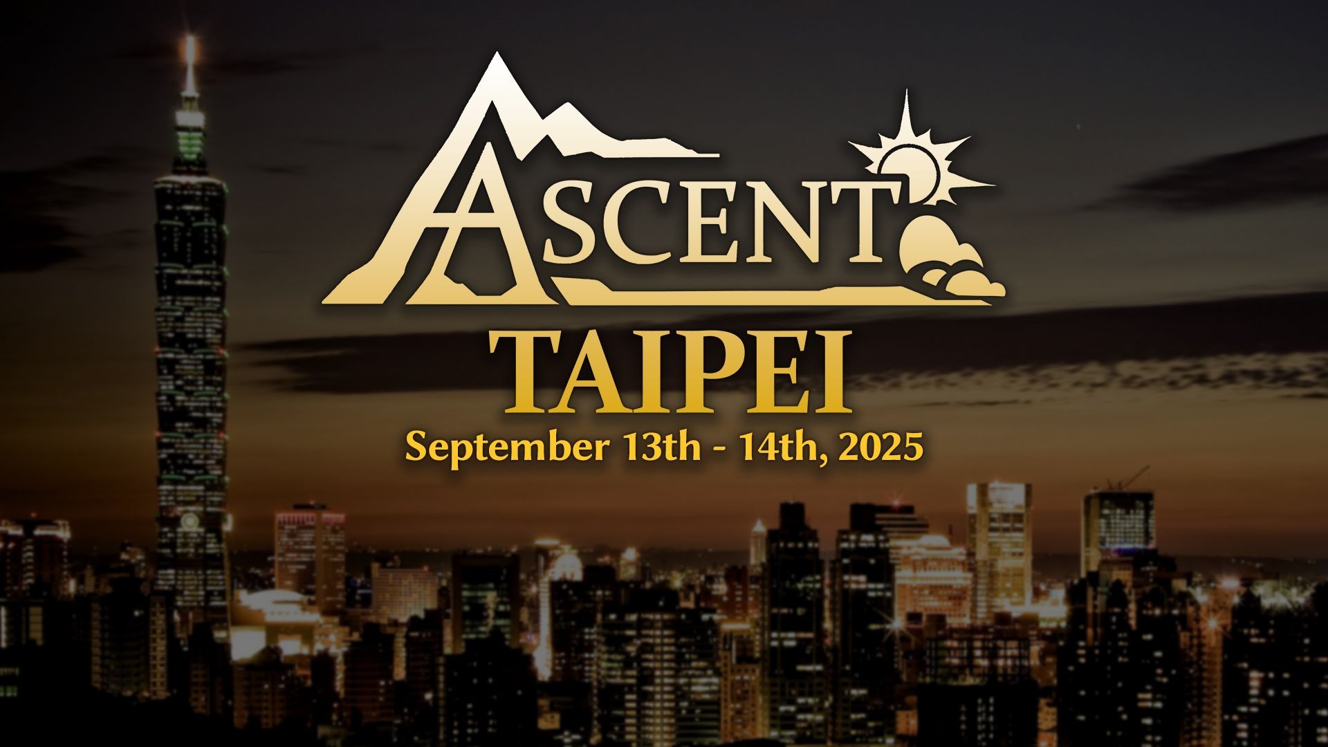 Taipei Ascent 臨時更新重要訊息