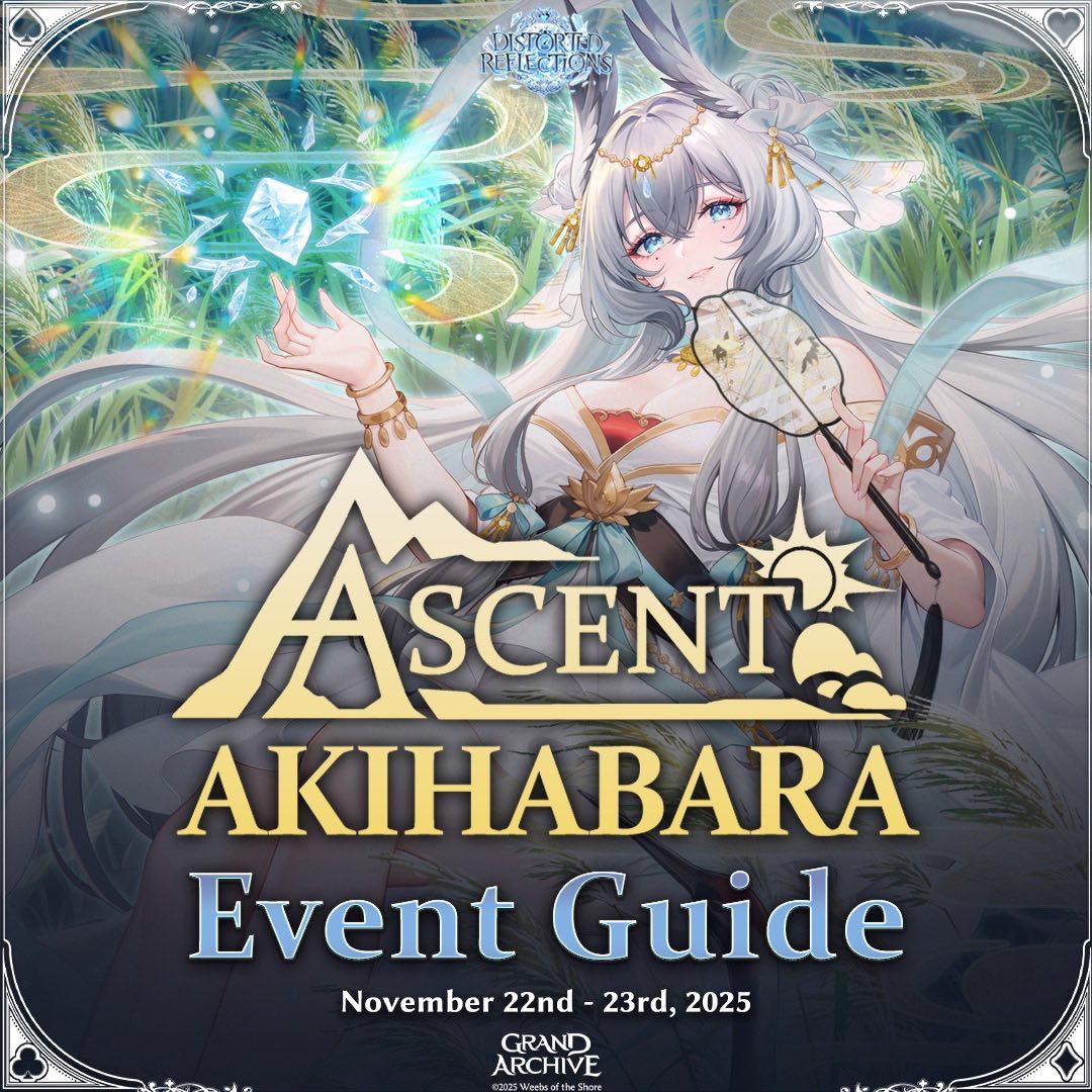 期待已久的 Ascent Akihabara 終於要在11/22 – 11/23 盛大登場啦！
