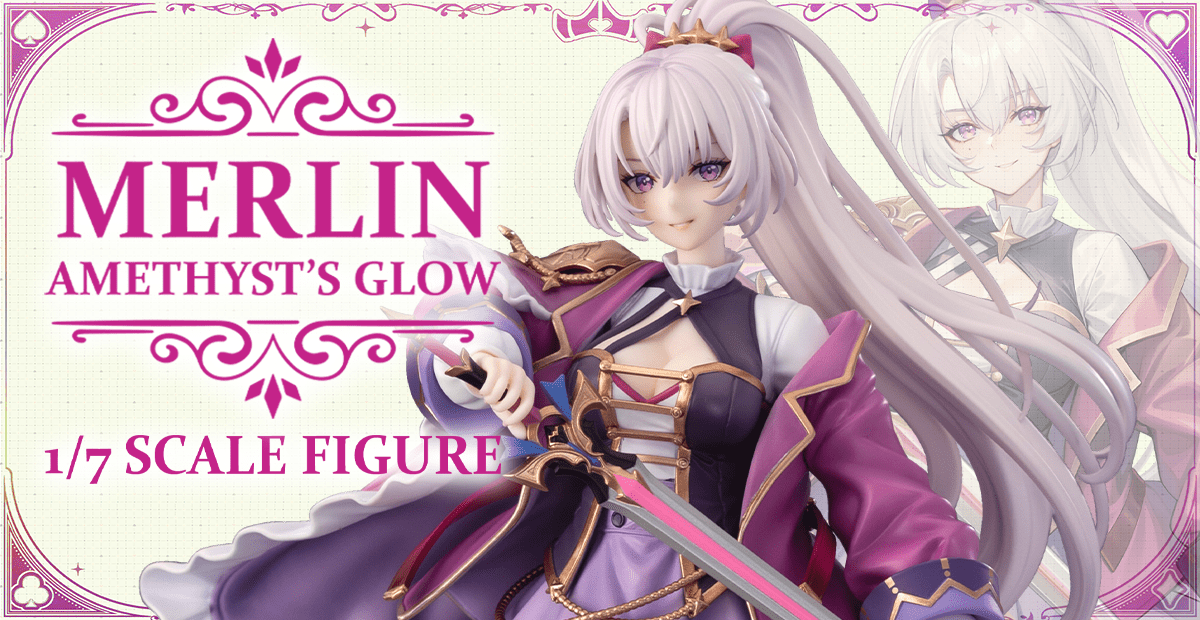 ✨ Merlin, Amethyst’s Glow 1/7比例模型即將開放預購！✨